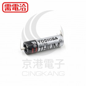 TOSHIBA PLC 鋰電池 ER6V /3.6V (一次性) (帶焊腳3pin)