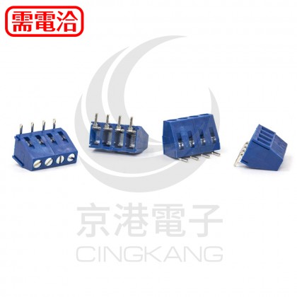 4P 連接器 10A300VDC 藍色