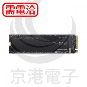 WD 黑標 SN750 500GB NVMe PCle SSD 固態硬碟 WDS500G3X0C