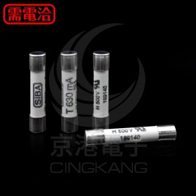 SIBA 陶瓷保險絲 6*32mm 630mA 500V (10pcs/盒)