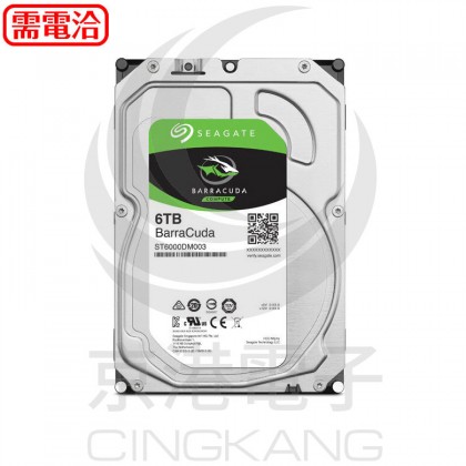 Seagate BarraCuda 6TB 3.5吋桌上型硬碟 ST6000DM003