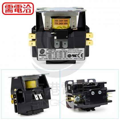 士林接觸器 MC SF25C1B 25A/1P 208~240V