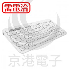 羅技 K380 跨平台藍牙鍵盤(白)