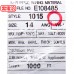 電子線 14AWG-橘 1000FT 105℃(UL1015) 305米