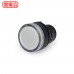GTEK 22/25mm 白色220VAC 平頭 LED 超短型 指示燈