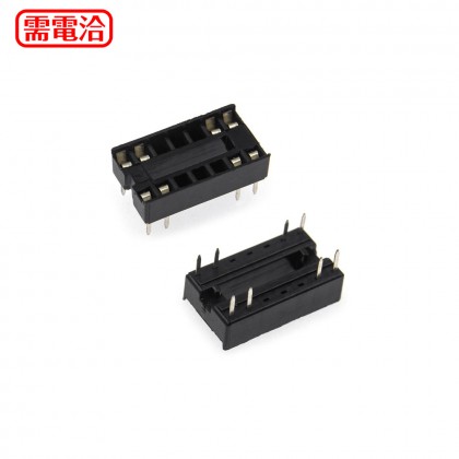 客製跳Pin 14PIN 窄形方孔 IC座(跳第5~10 Pin)