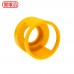 22ψ歐式圓形保護蓋 /黃色 外徑40ψ尼龍纖維