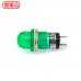 大丸型霓虹燈 牙15mm 120VAC 綠色