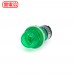 大丸型霓虹燈 牙15mm 120VAC 綠色