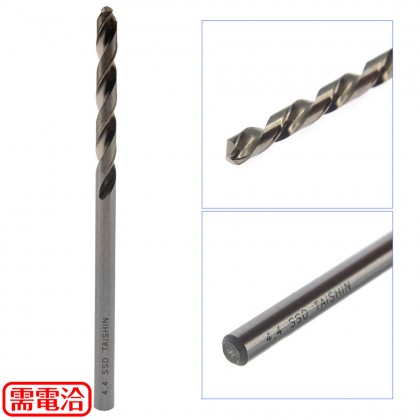 MMC TAISHIN SSD超級不銹鋼鑽尾 (HSS系列)4.4mm(MOQ:10支)