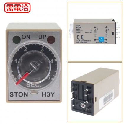 STON H3Y-2 110VAC 5秒