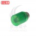 警示燈燈泡 LED (AC/DC24V) 綠色 15mm