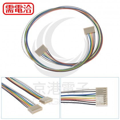 訂製 Molex 2.54mm 8P 雙頭母頭連接器帶線 60CM