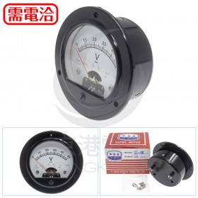 客製 大興 電壓錶 DC50V φ83mm 孔φ65mm