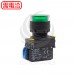 IDEC 和泉 YW1L-MF2E10Q4G 24V 綠  LED瞬時型照光按鈕開關(樹脂框)