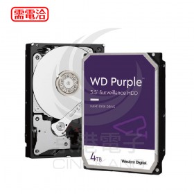 WD43PURZ 紫標 4TB 3.5吋監控系統硬碟 DVR專用