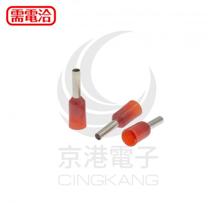 歐式端子 ET1.0-6RD (18AWG) 紅色 KSS(100入)