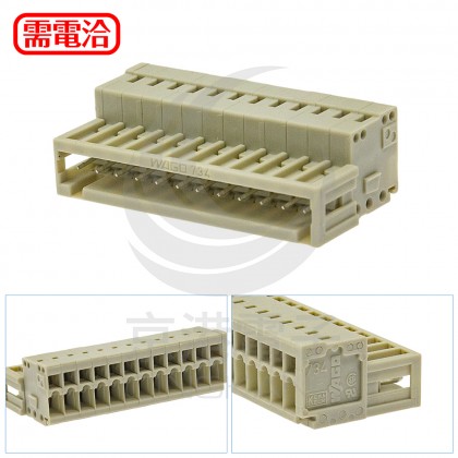 WAGO 734-312 12P 公頭連接器(50pc/盒)