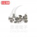 白鐵平頭內六角螺絲 M6*12(10pcs/包)