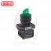 NHD 22mm 2段短柄照光選擇開關-綠 2A LED 220V NLS22-S220GI