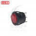 船形開關(圓形) 3P2段 帶紅燈 DC12V