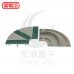 半圓配線槽L型接頭底蓋 RBL-120 適用於RD-120 灰色 (20PCS/包)