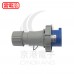 動力插頭 CP11303227 220-250V 32A 2P+E(藍色)
