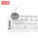 白鐵 大扁十字機械牙 M8*10 (10PCS/包)