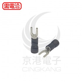 Y型絕緣端子 YF3.5-3 (14-12AWG) 佳力牌 (100PCS/包)