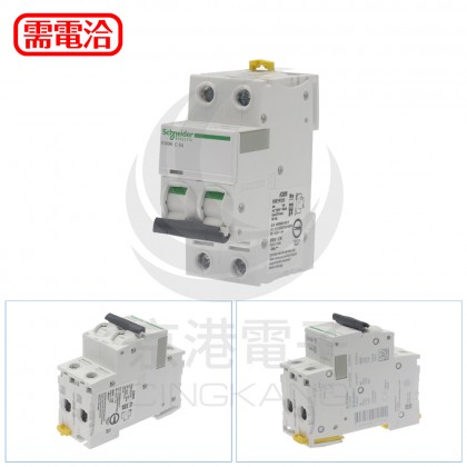 Schneider施耐德 A9F74206  iC60N 2P6A 小型斷路器