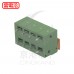 KF142R PCB 5.08mm 免螺絲彈簧式接線端子 4P 彎針(2入)