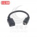 Micro USB B母對mini 5pin公座帶線 10CM
