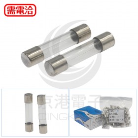 30mm  3A 250V 玻璃保險絲 快熔型(100PCS/盒)