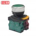 平頭照光按鈕開關 停置型(有段) 220V 1A1B 綠 DB5-FTD2E11G32