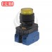 IDEC 和泉 YW1L-M2E20Q4Y 24V 黃 LED瞬時型照光按鈕開關(樹脂框)