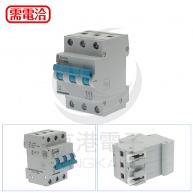 BHA33C25士林 BHA 3P25A C型6KA 380V 小型軌道式迴路保護器