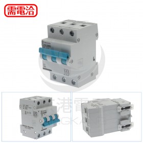 BHA33C06士林 BHA 3P6A C型6KA 380V 小型軌道式迴路保護器