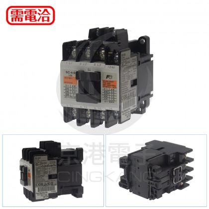 富士 SC-4-0 AC24V 1a 電磁接觸器 3A1a