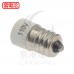 E12 LED 110V 白色 多點式 高亮度 2芯