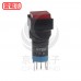 12ψPBAL 正方型紅色按鈕維持開關 1C 24V(E12.P1SA1S3R-Z01)
