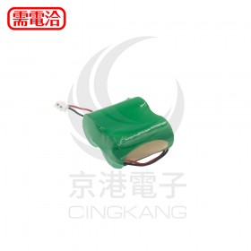 客製電池 2NH-3000SC+13號接頭(紅右) 2.4V串聯(單顆1.2V) 3000MAH