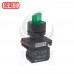NHD 22MM 2段短柄照光選擇開關-綠 1A LED 24V NLS22-S210GA