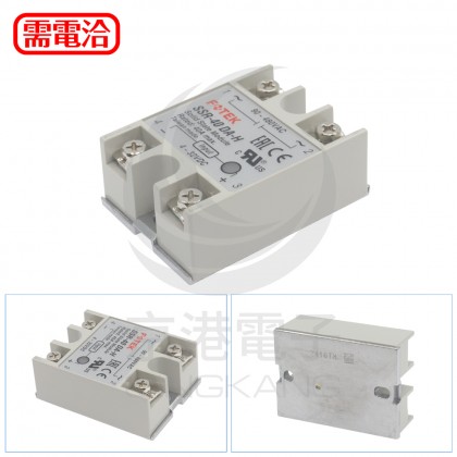 FOTEK SSR-40DA-H 40A I/DC4-32V O/90-480V 固態繼電器