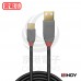 LINDY林帝 ANTHRA USB 2.0 TYPE-C公 TO A公傳輸線 3M 36888