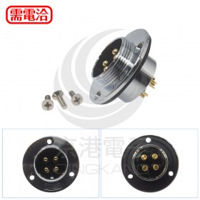 PLT-254RM 25mm 4P 10A 入電型金屬公座