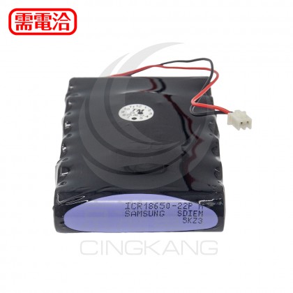 客製電池 6ICR18650(3串2並)+T13紅左