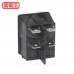4P2段 黑殼黃蓋翹板開關 ON/OFF 125V 16A/250V 16A