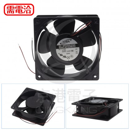 120*120*38 24DC(AD1224HS-F51)ADDA散熱風扇