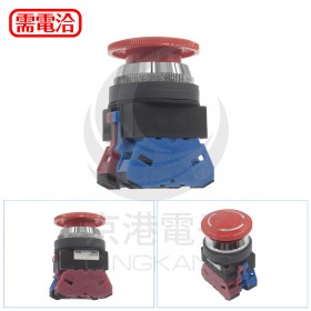 IDEC AVN311NR φ30 蘑菇頭形按鎖定旋轉復歸型 1A1B