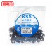 KSS 0713 開口型扣式護線套 OSB-9S (100PCS/包)